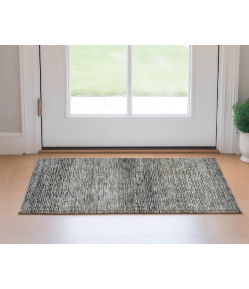 Dalyn Luxury Washable Trevi TV1 Taupe 1'8" x 2'6" Rug