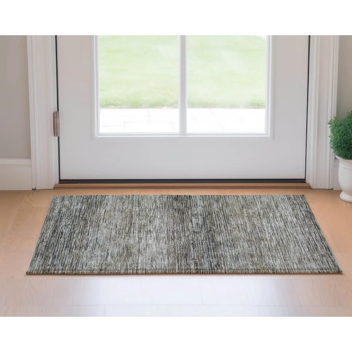 Dalyn Luxury Washable Trevi TV1 Taupe 1'8" x 2'6" Rug
