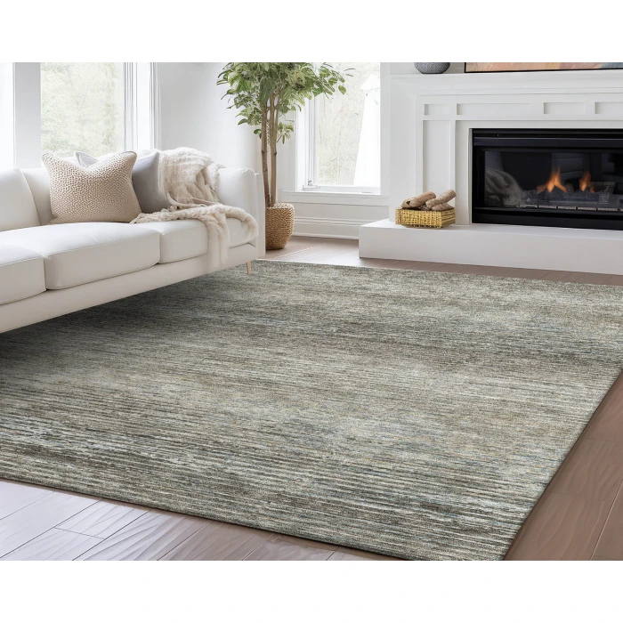 Dalyn Luxury Washable Trevi TV1 Taupe 3' x 5' Rug