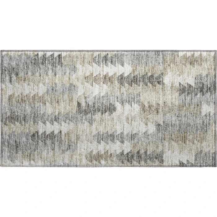 Dalyn Luxury Washable Trevi TV20 Taupe 1'8" x 2'6" Rug