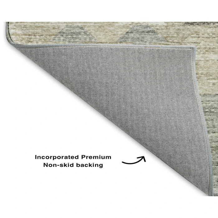 Dalyn Luxury Washable Trevi TV20 Taupe 3' x 5' Rug