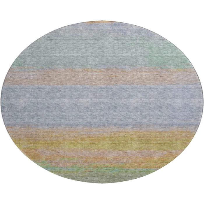 Dalyn Luxury Washable Trevi TV2 Lavender 8' x 8' Round Rug