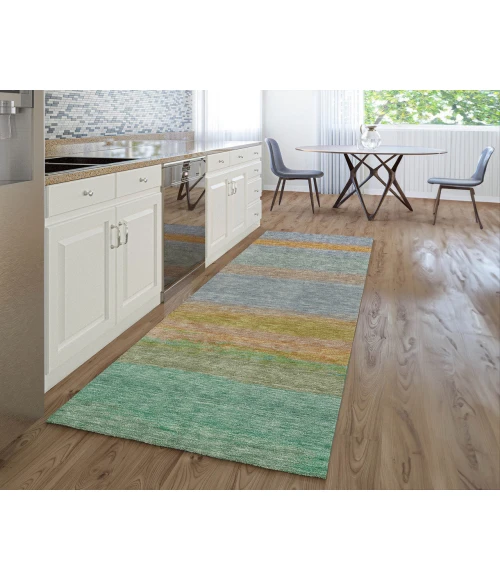 Dalyn Luxury Washable Trevi TV2 Lavender 2'3" x 7'6" Runner Rug