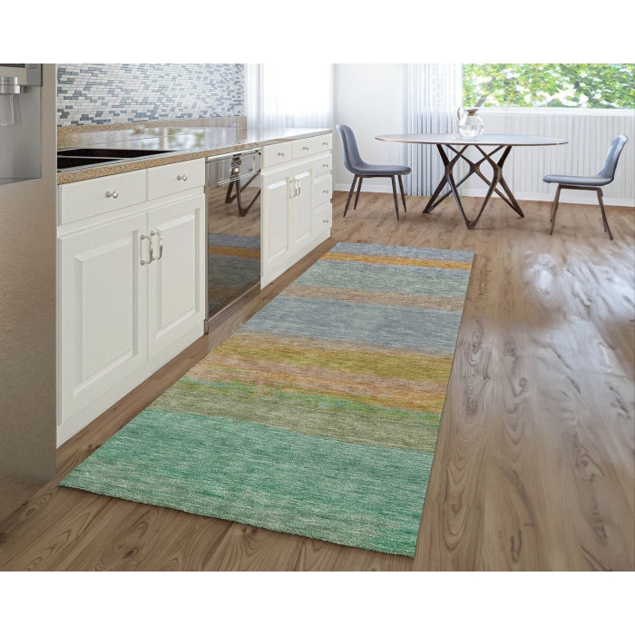Dalyn Luxury Washable Trevi TV2 Lavender 2'3" x 7'6" Runner Rug