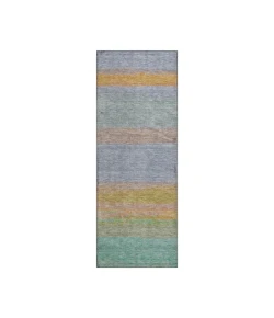 Dalyn Luxury Washable Trevi TV2 Lavender 2'3" x 7'6" Runner Rug