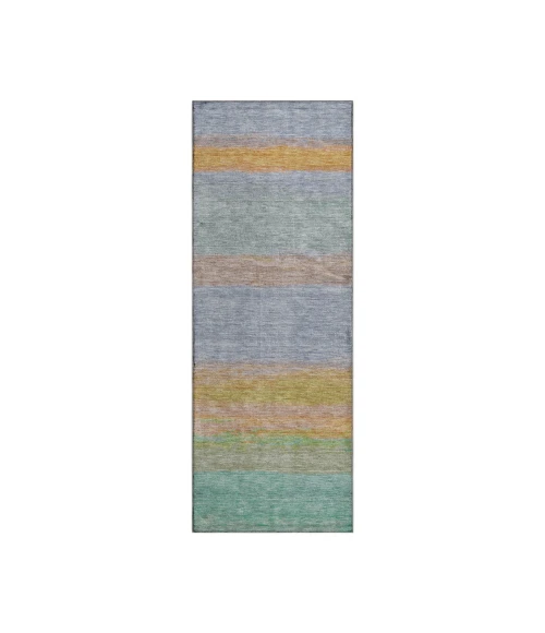Dalyn Luxury Washable Trevi TV2 Lavender 2'3" x 7'6" Runner Rug