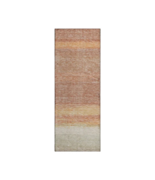 Dalyn Luxury Washable Trevi TV2 Salmon 2'3" x 7'6" Runner Rug