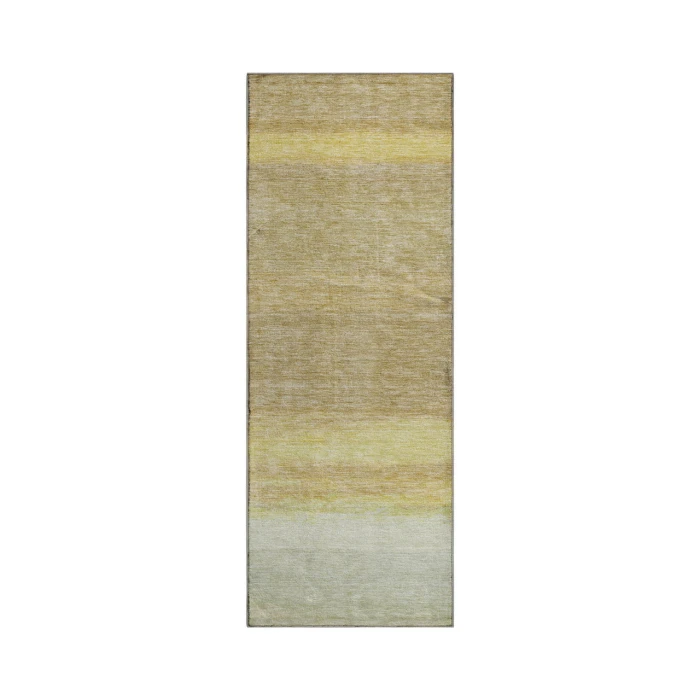 Dalyn Luxury Washable Trevi TV2 Tan 2'3" x 7'6" Runner Rug