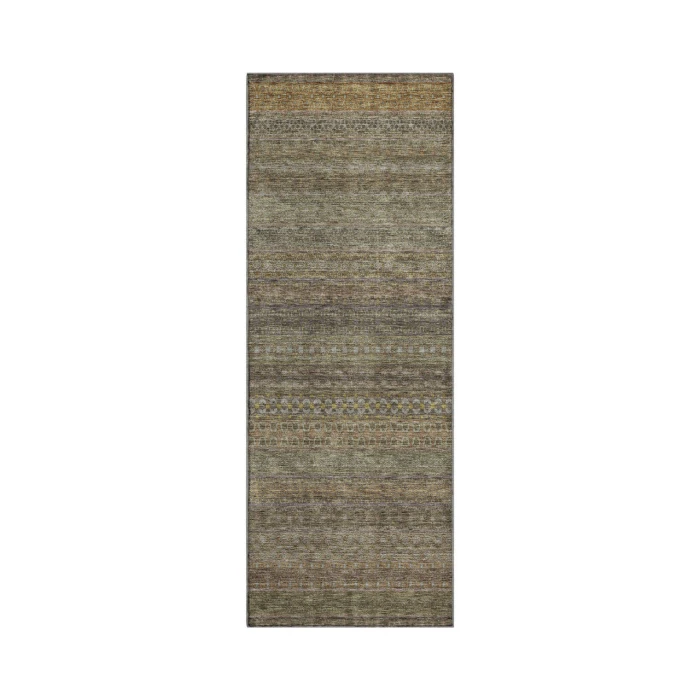 Dalyn Luxury Washable Trevi TV3 Khaki 2'3" x 7'6" Runner Rug