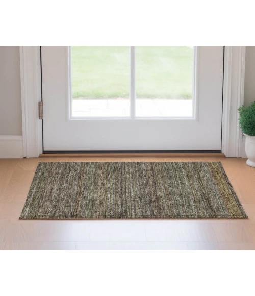 Dalyn Luxury Washable Trevi TV3 Khaki 1'8" x 2'6" Rug