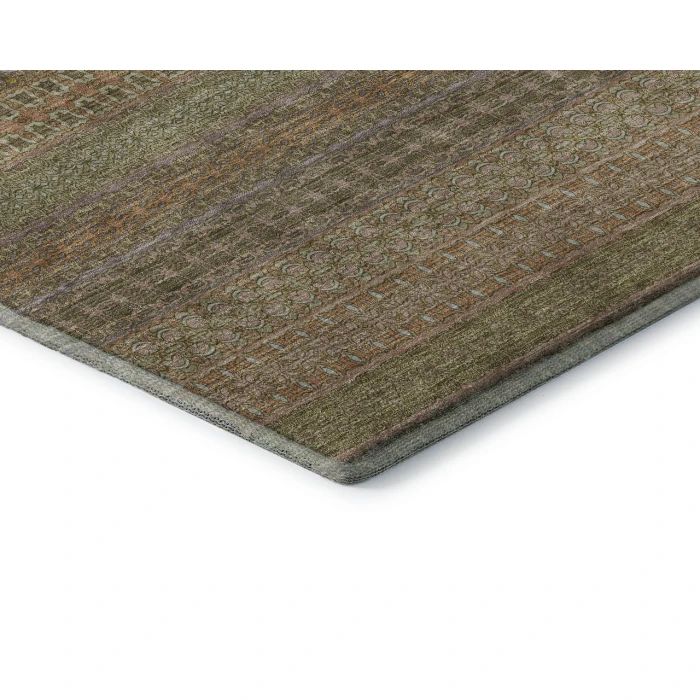 Dalyn Luxury Washable Trevi TV3 Khaki 8' x 8' Round Rug
