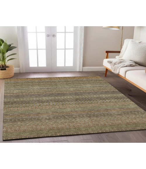 Dalyn Luxury Washable Trevi TV3 Khaki 8' x 10' Rug