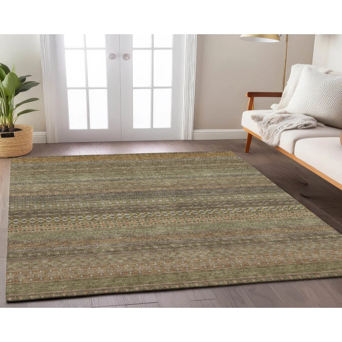 Dalyn Luxury Washable Trevi TV3 Khaki 2'6" x 3'10" Rug