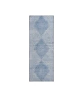 Dalyn Luxury Washable Trevi TV4 Blue 2'3" x 7'6" Runner Rug