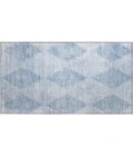 Dalyn Luxury Washable Trevi TV4 Blue 1'8" x 2'6" Rug