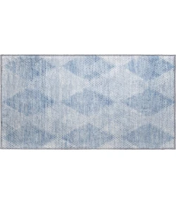 Dalyn Luxury Washable Trevi TV4 Blue 1'8" x 2'6" Rug