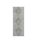 Dalyn Luxury Washable Trevi TV4 Gray 2'3" x 7'6" Runner Rug