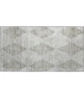 Dalyn Luxury Washable Trevi TV4 Gray 1'8" x 2'6" Rug