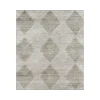 Dalyn Luxury Washable Trevi TV4 Gray 3' x 5' Rug