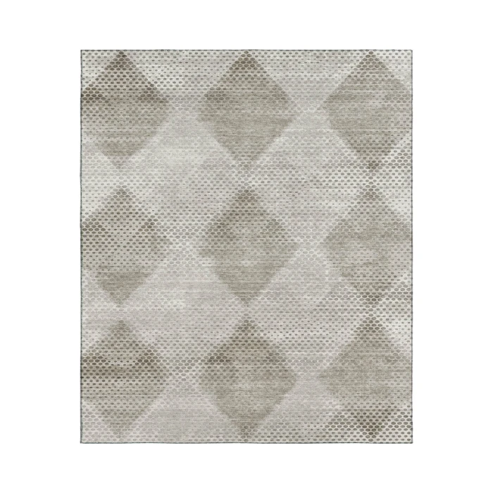 Dalyn Luxury Washable Trevi TV4 Gray 3' x 5' Rug