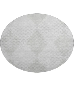 Dalyn Luxury Washable Trevi TV4 Ivory 8' x 8' Round Rug