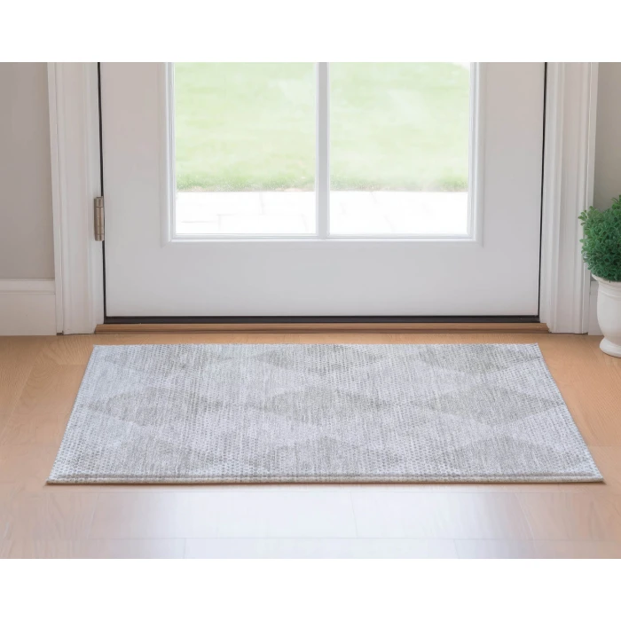 Dalyn Luxury Washable Trevi TV4 Ivory 1'8" x 2'6" Rug
