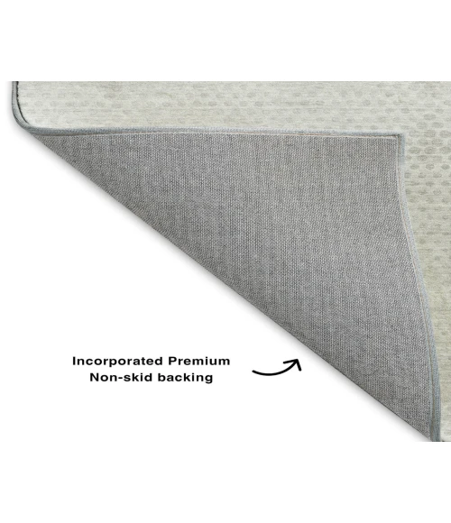 Dalyn Luxury Washable Trevi TV4 Ivory 9' x 12' Rug