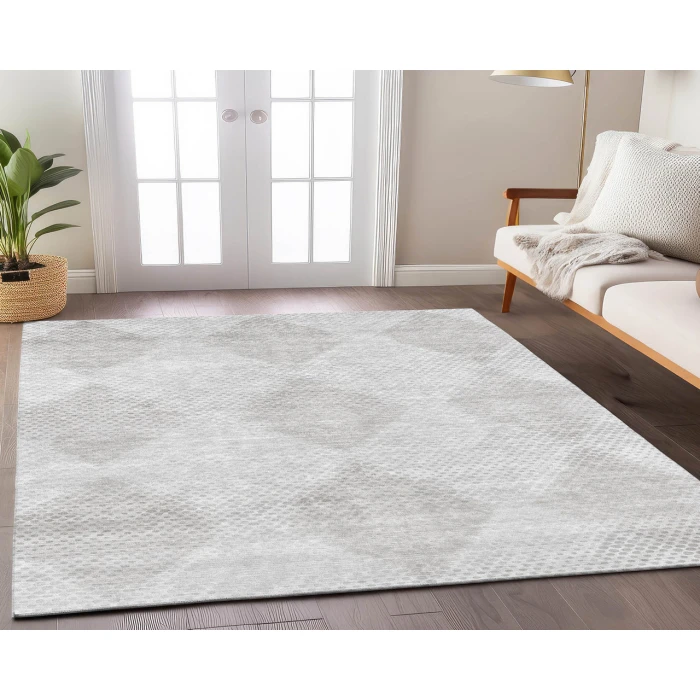 Dalyn Luxury Washable Trevi TV4 Ivory 5' x 7'6" Rug