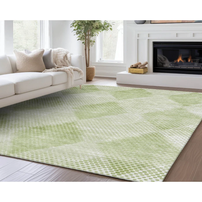 Dalyn Luxury Washable Trevi TV4 Mint 5' x 7'6" Rug