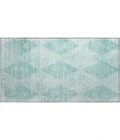 Dalyn Luxury Washable Trevi TV4 Teal 1'8" x 2'6" Rug