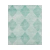 Dalyn Luxury Washable Trevi TV4 Teal 3' x 5' Rug