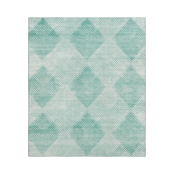 Dalyn Luxury Washable Trevi TV4 Teal 10' x 14' Rug