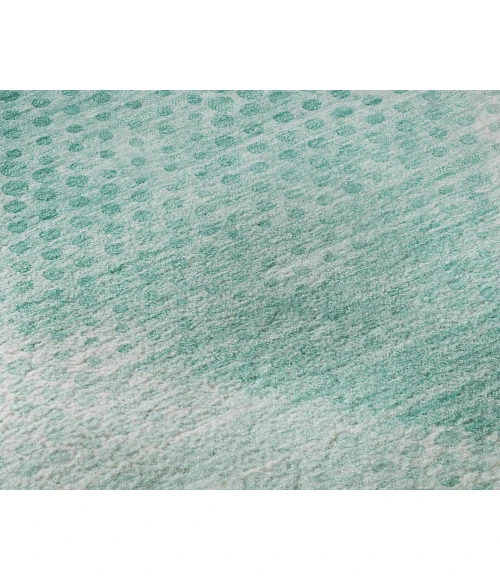 Dalyn Luxury Washable Trevi TV4 Teal 3' x 5' Rug