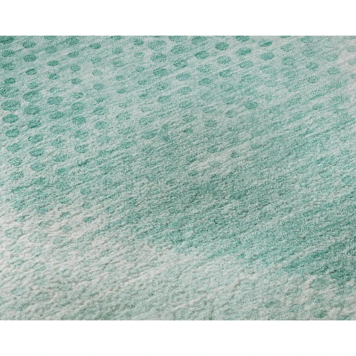Dalyn Luxury Washable Trevi TV4 Teal 10' x 14' Rug