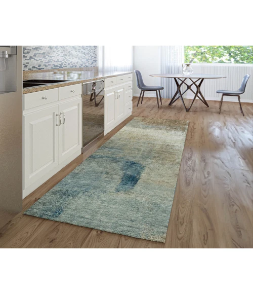 Dalyn Luxury Washable Trevi TV5 Taupe 2'3" x 7'6" Runner Rug
