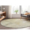 Dalyn Luxury Washable Trevi TV5 Wheat 8' x 8' Round Rug