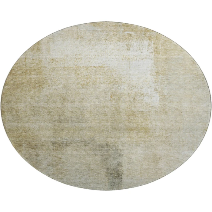 Dalyn Luxury Washable Trevi TV5 Wheat 8' x 8' Round Rug