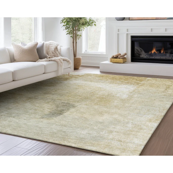 Dalyn Luxury Washable Trevi TV5 Wheat 5' x 7'6" Rug
