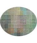 Dalyn Luxury Washable Trevi TV6 Green 8' x 8' Round Rug