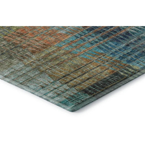 Dalyn Luxury Washable Trevi TV6 Green 3' x 5' Rug