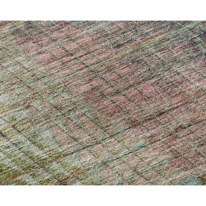 Dalyn Luxury Washable Trevi TV6 Green 5' x 7'6" Rug