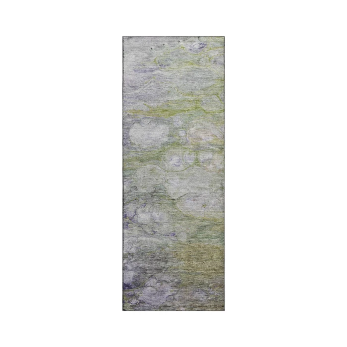 Dalyn Luxury Washable Trevi TV7 Aloe 2'3" x 7'6" Runner Rug
