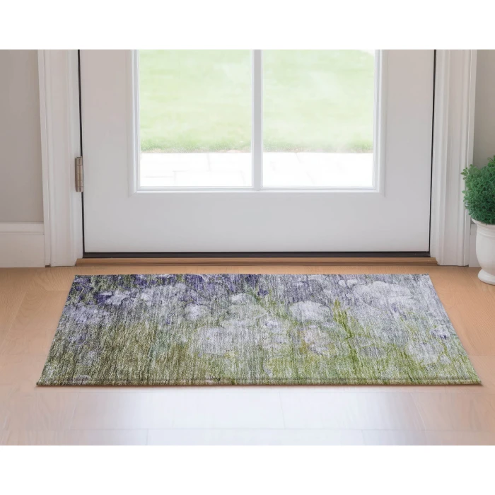 Dalyn Luxury Washable Trevi TV7 Aloe 1'8" x 2'6" Rug