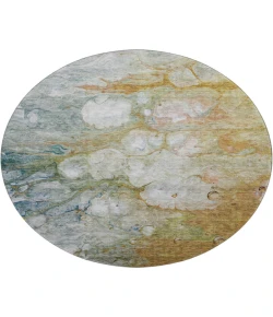 Dalyn Luxury Washable Trevi TV7 Paprika 8' x 8' Round Rug