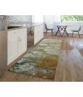 Dalyn Luxury Washable Trevi TV7 Paprika 2'3" x 7'6" Runner Rug