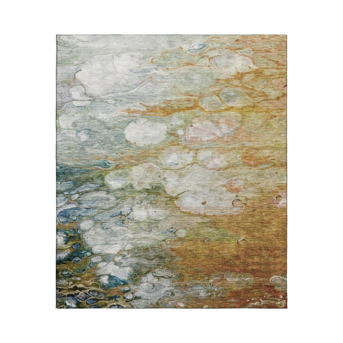 Dalyn Luxury Washable Trevi TV7 Paprika 3' x 5' Rug
