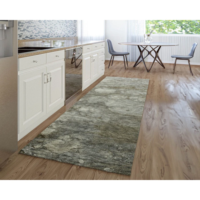 Dalyn Luxury Washable Trevi TV7 Taupe 2'3" x 7'6" Runner Rug