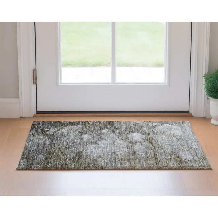 Dalyn Luxury Washable Trevi TV7 Taupe 1'8" x 2'6" Rug