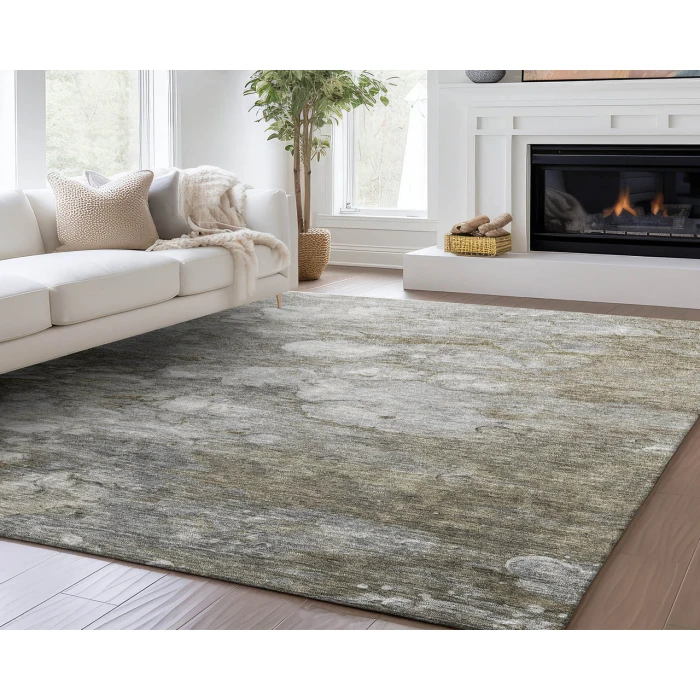 Dalyn Luxury Washable Trevi TV7 Taupe 10' x 14' Rug