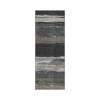 Dalyn Luxury Washable Trevi TV8 Black 2'3" x 7'6" Runner Rug